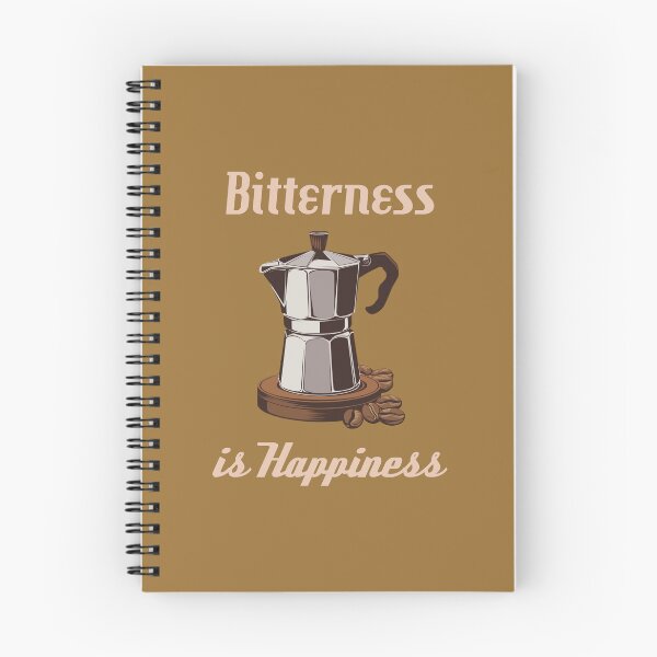 Item preview, moka pot coffee. Bitterness is happiness designed and sold by hitNmiss.
