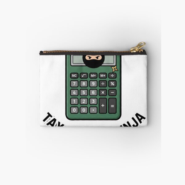 Aperçu de l'œuvre Conception amusante de tableur de comptable ninja pour la période des impôts créée et vendue par NeonNerd Studio.