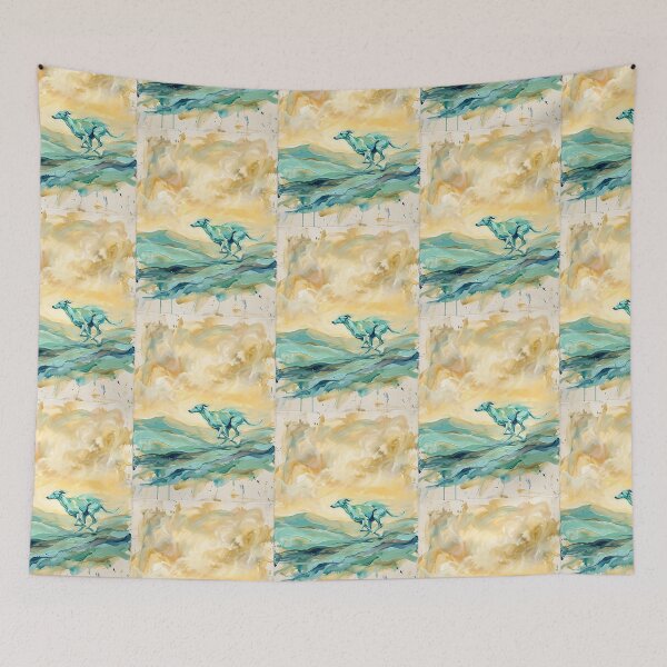 Item preview, Whippet Marathon Runner designed and sold by PictoVibe.