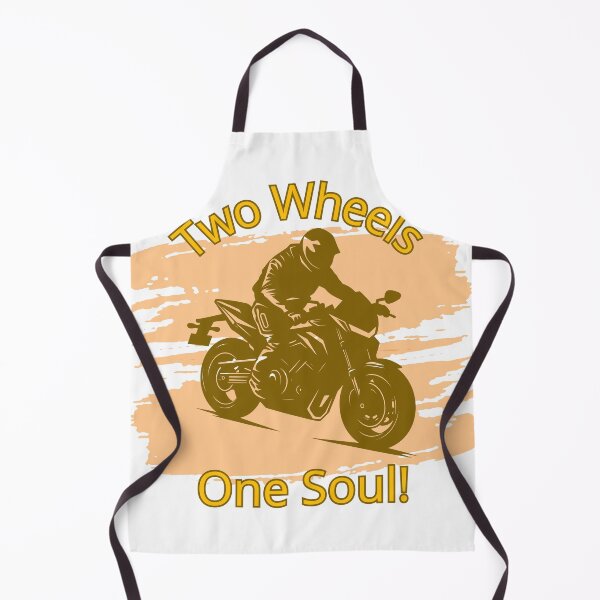 Item preview, Two Wheels One Soul Biker Motorcycle Graphic designed and sold by Iverla.