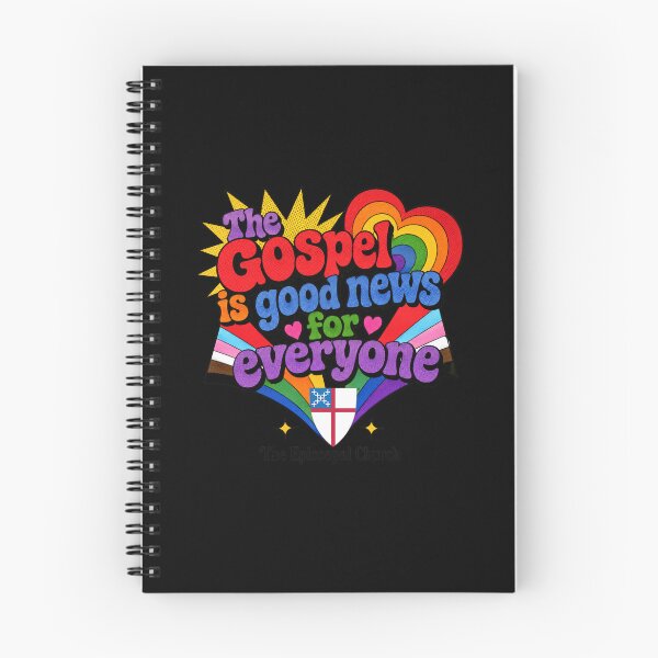 Item preview, The Gospel Is Good News for Everyone – LGBTQ+ Episcopal Church™ designed and sold by Canterbury Episcopal Campus Ministry at Texas Tech University .