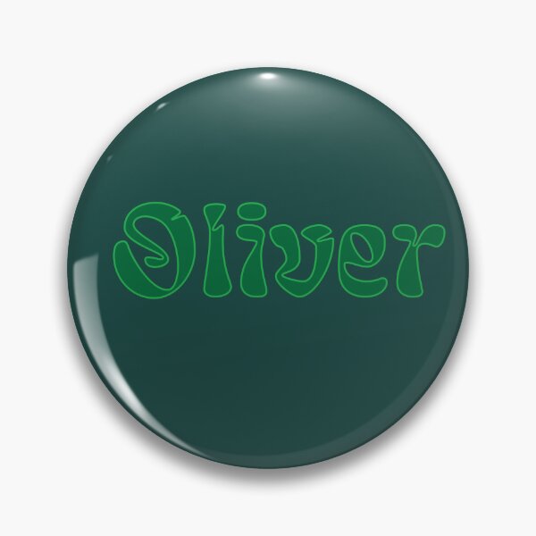 Item preview, Oliver Name Retro Design - Green designed and sold by aligchi.
