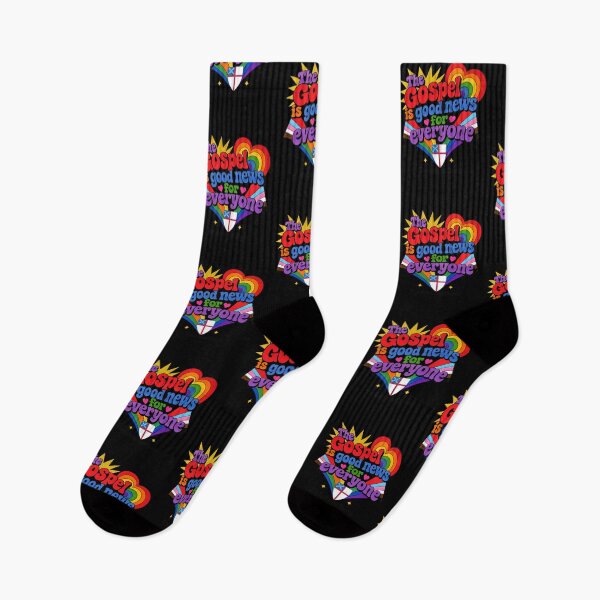 Item preview, The Gospel Is Good News for Everyone – LGBTQ+ Episcopal Church™ designed and sold by Canterbury Episcopal Campus Ministry at Texas Tech University .