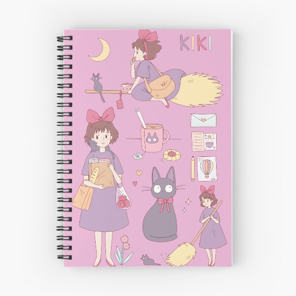 Item preview, Kiki's Delivery Service Kawaii Witch Cat Anime Graphic Shirt designed and sold by neelydirt-r.