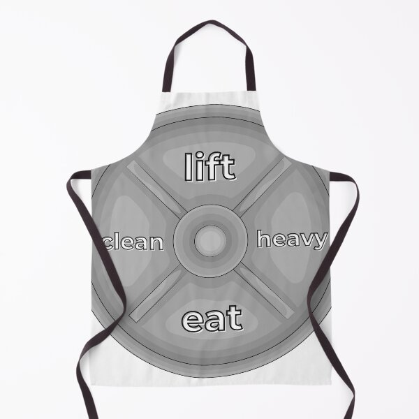 Item preview, Lift Heavy Eat Clean Weight Plate Gym Graphic designed and sold by Iverla.