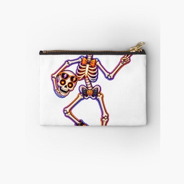 Item preview, Spooky Skeleton Ballet Halloween Witch Pumpkin Dance Gift designed and sold by QuiteOrbit.