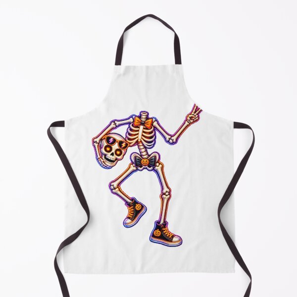 Item preview, Spooky Skeleton Ballet Halloween Witch Pumpkin Dance Gift designed and sold by QuiteOrbit.