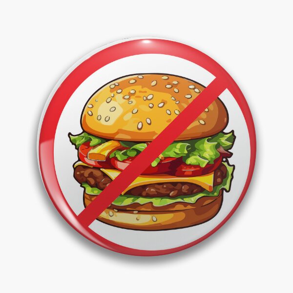 Item preview, No Pain No Burger Funny Fitness Graphic Art designed and sold by Iverla.