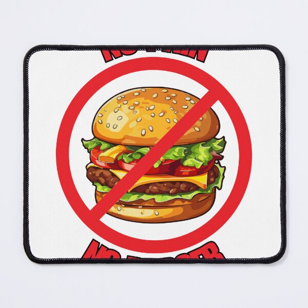 Item preview, No Pain No Burger Funny Fitness Graphic Art designed and sold by Iverla.