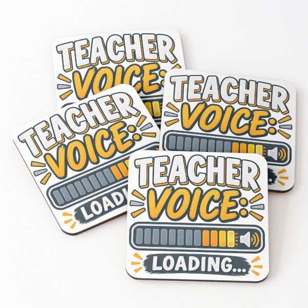 Item preview, Teacher Voice Loading Funny Classroom Design designed and sold by ys96.