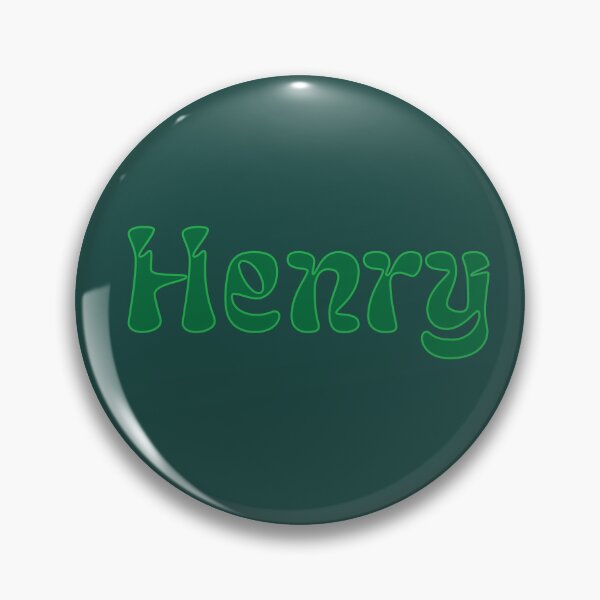 Item preview, Henry Name Retro Design - Green designed and sold by aligchi.