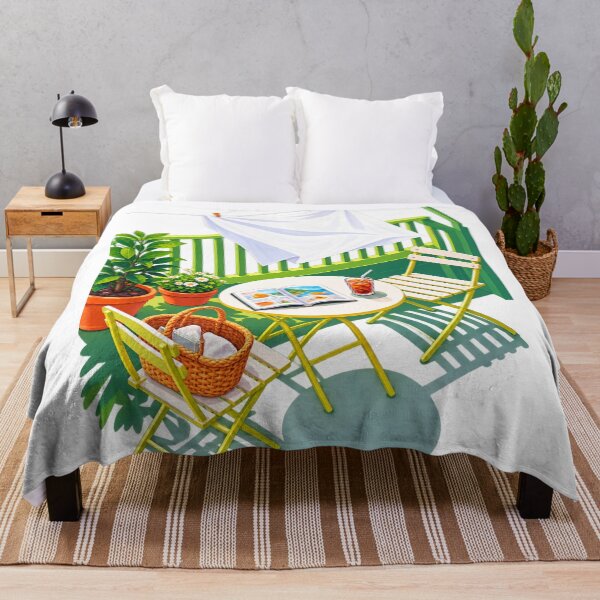 Item preview, Sunny Balcony Slow Morning designed and sold by Prism--Fashion.