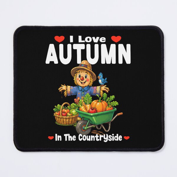 Item preview, I Love Autumn In The Countryside Scarecrow Harvest designed and sold by Jt41.