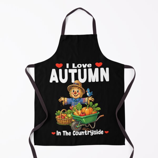 Item preview, I Love Autumn In The Countryside Scarecrow Harvest designed and sold by Jt41.