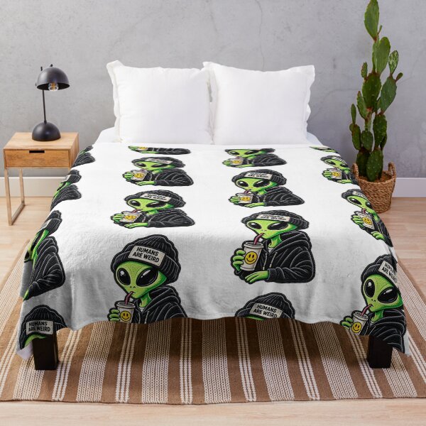 Item preview, Humans Are Weird – Funny Alien Introvert Humor designed and sold by Abidel.