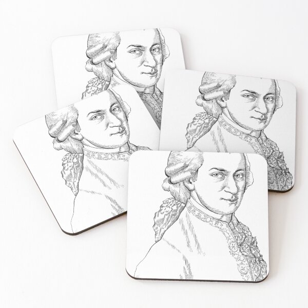 Item preview, Wolfgang Amadeus Mozart drawing designed and sold by StardustCave.
