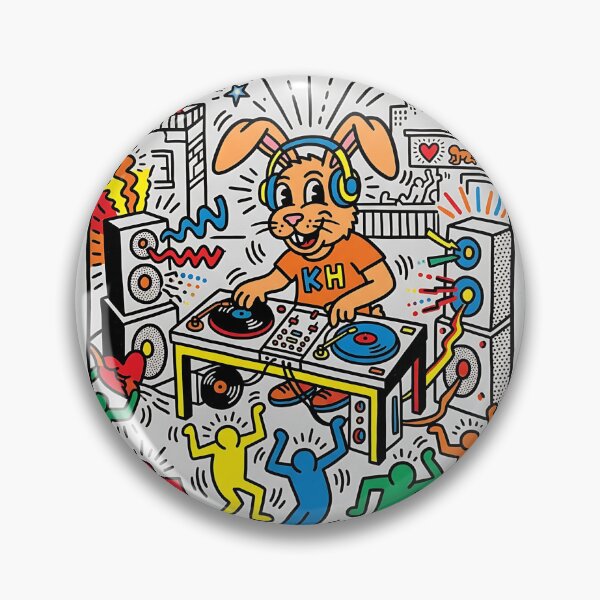Item preview, French Lop Rabbit DJ designed and sold by PictoVibe.
