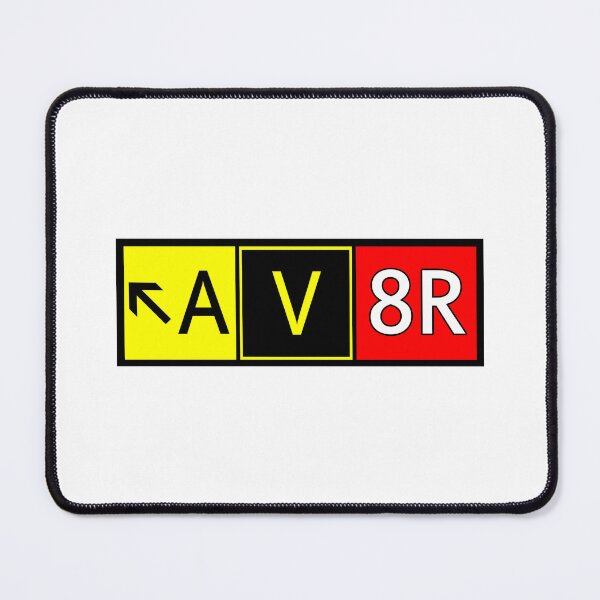 Item preview, AV8R Airport Taxiway and Runway Sign designed and sold by Magazine Combate.