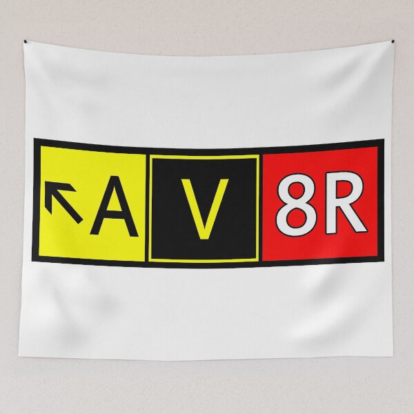Item preview, AV8R Airport Taxiway and Runway Sign designed and sold by Magazine Combate.