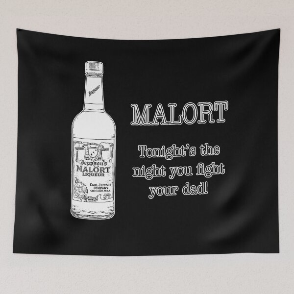 Item preview, Malort Meme Tonights the Night You Fight your Dad Funny Chicago designed and sold by Felipe-barg.