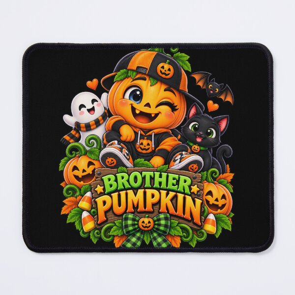 Item preview, Brother Pumpkin Halloween - Cute Matching Family Costume designed and sold by StaticEmpire.