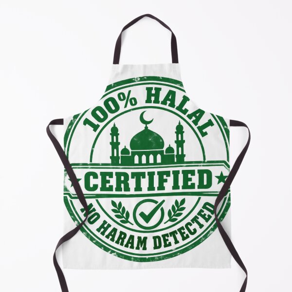 Item preview, 100 Percent Halal Certified Stamp Funny Muslim Gift designed and sold by ys96.