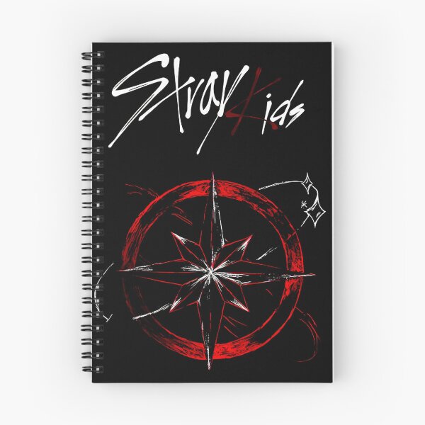 Item preview, Stray Kids logo compass black and white kpop skz skzoo you make stray kids stay comeback bang chan lee know changbin hyunjin han felix seungmin IN world tour 5 star divine poster  designed and sold by Kpop-Noona.