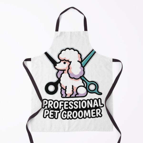 Item preview, Funny Dog Groomer Fur Whisperer Pet Salon Design designed and sold by NeonNerd Studio.