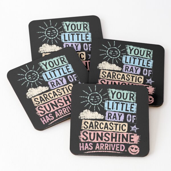 Item preview, Your Little Ray Of Sarcastic Sunshine Has Arrived. Funny New Baby Parent Humor. designed and sold by HumansStuck12.
