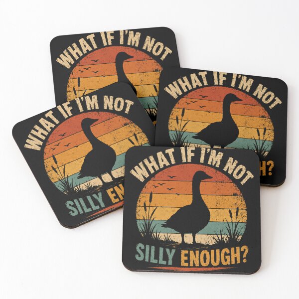 Item preview, What If I'm Not Silly Enough? Funny Goose Waterfowl Lover designed and sold by JonesFlora2025.