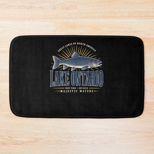 Item preview, Fishing Lake Ontario North America Adventure Lake Ontario designed and sold by leevekaArt.