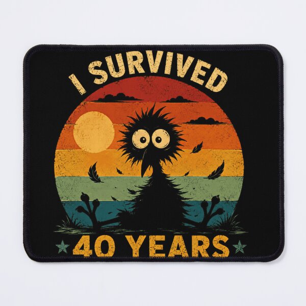 Item preview, I Survived 40 Years Of Working Here Work Anniversary Employee Retirement designed and sold by JonesFlora2025.