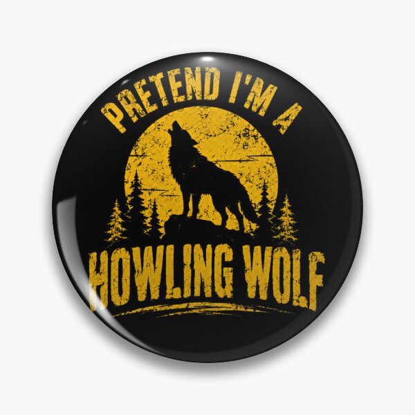 Item preview, Pretend I'm A Howling Wolf Funny Animal Costume Lover designed and sold by HumansStuck12.