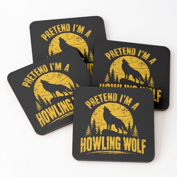 Item preview, Pretend I'm A Howling Wolf Funny Animal Costume Lover designed and sold by HumansStuck12.