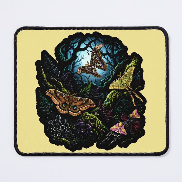 Item preview, Moths Habitat, Vintage Cottagecore Insect, Woodland Entomology designed and sold by Felipe-barg.