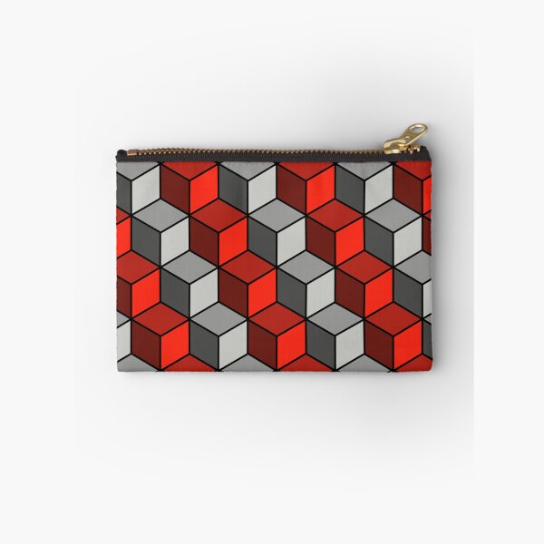 Item preview, Little Boxes Everywhere (Gray and Red) designed and sold by Carlos Phillips.