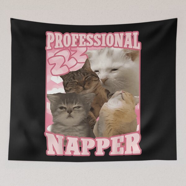 Item preview, Professional Napper Cat Lover Napping Feline Pet Owner designed and sold by BrockmeyeSB.