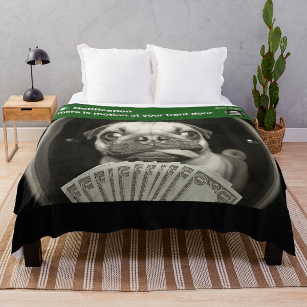 Item preview, There Is Motion At Your Front Door Funny Pug Dog Owner designed and sold by BrockmeyeSB.