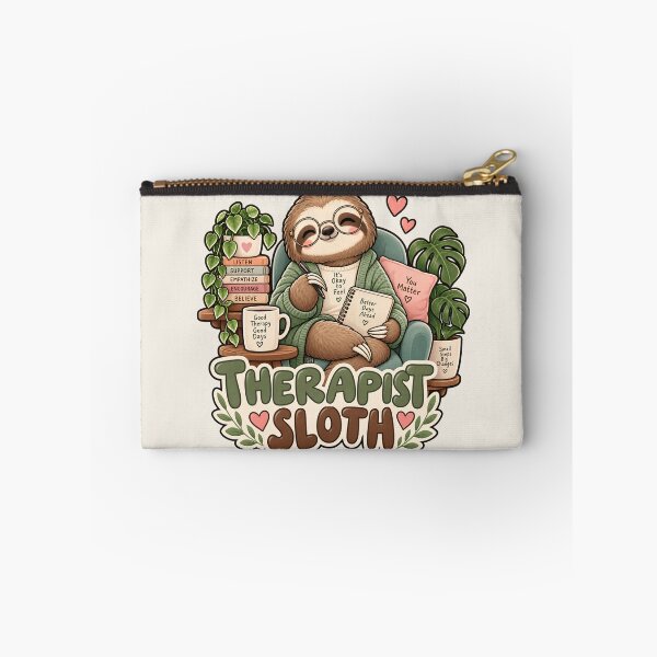 Item preview, Therapist Sloth – Cute Kawaii Therapy Counselor Gift designed and sold by SaNaCreation13.
