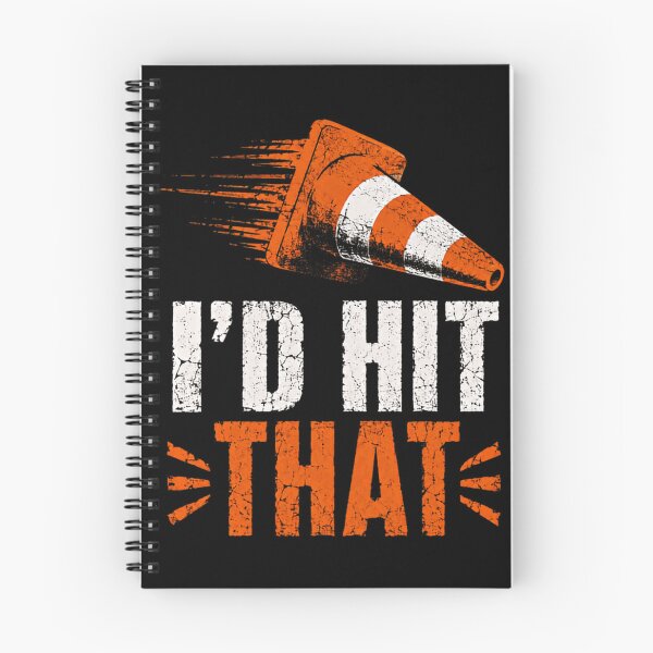 Item preview, I'd Hit That Traffic Cone Funny Driver Car Enthusiast designed and sold by HumansStuck12.
