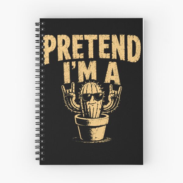 Item preview, Pretend I'm A Rocker Cactus Plant Lover Funny Humor designed and sold by HumansStuck12.