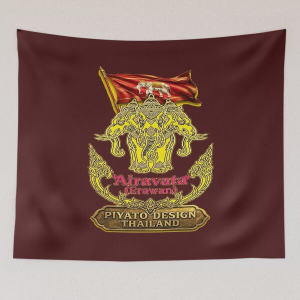 Item preview, Royal Erawan Thailand - Sacred Three Headed Elephant designed and sold by PIYATO941DESIGN.