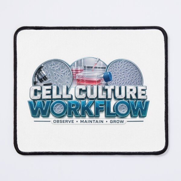 Item preview, Cell Culture Workflow Research designed and sold by pradeepvisuals.