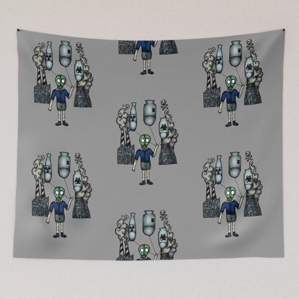 Item preview, Nuclear Balloon Boy (Save our Planet) designed and sold by Ogfx.