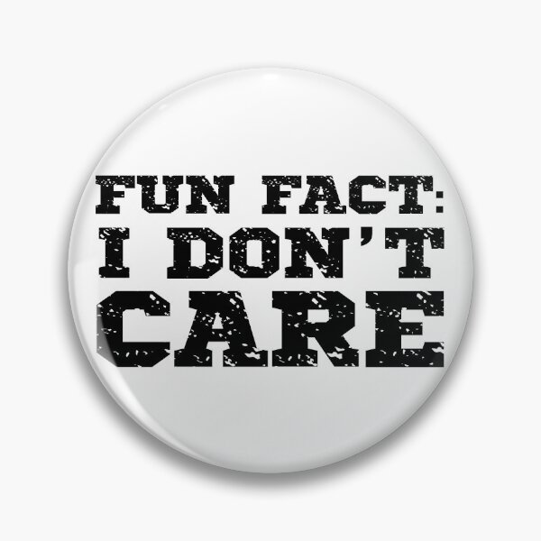 Item preview, Fun fact I dont Care designed and sold by aponwao.