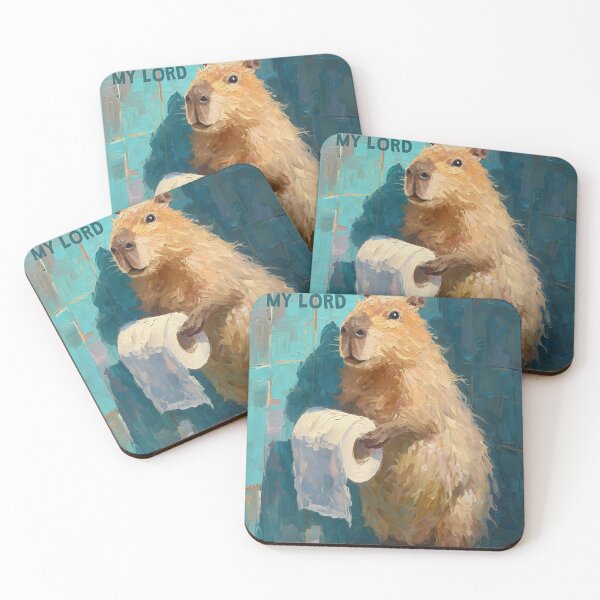 Item preview, Capybara ,Your Butt Napkins designed and sold by IreneEMahoney.