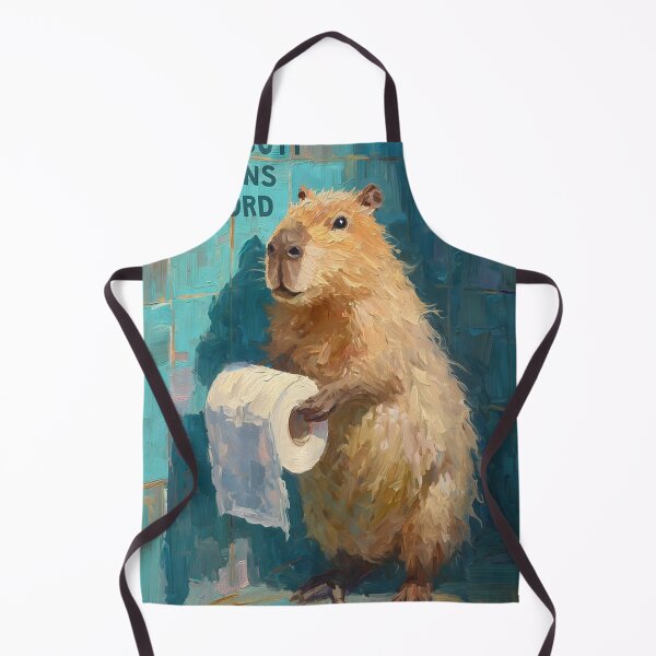 Item preview, Capybara ,Your Butt Napkins designed and sold by IreneEMahoney.