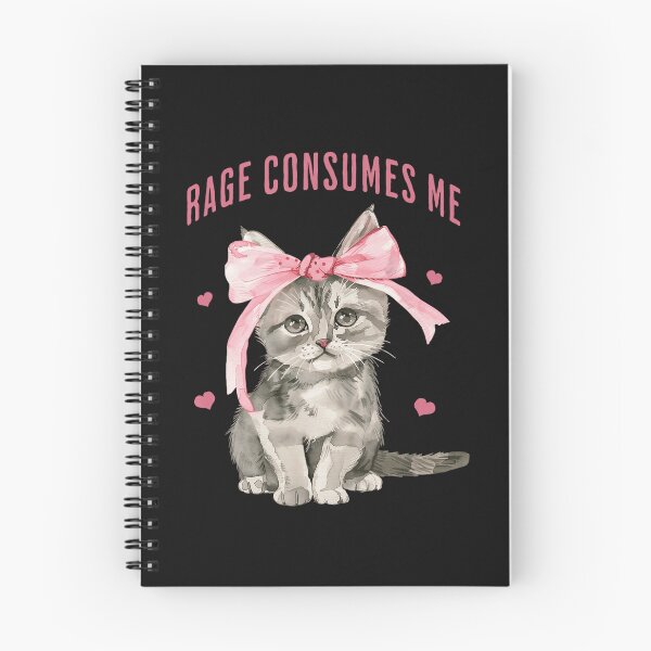 Item preview, Rage Consumes Me Kitten Cat Funny Sarcastic Humor designed and sold by BrockmeyeSB.