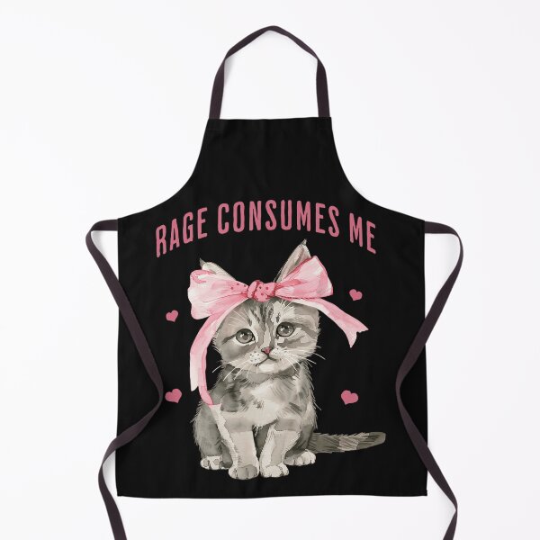 Item preview, Rage Consumes Me Kitten Cat Funny Sarcastic Humor designed and sold by BrockmeyeSB.