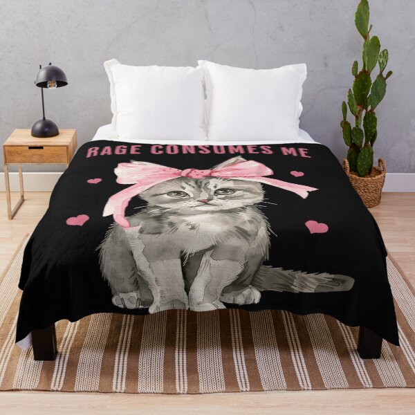 Item preview, Rage Consumes Me Kitten Cat Funny Sarcastic Humor designed and sold by BrockmeyeSB.